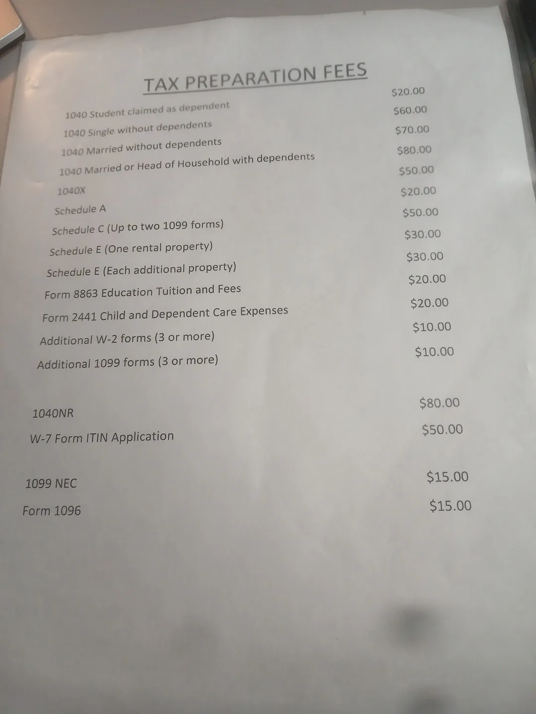 Cruz Income Tax Center