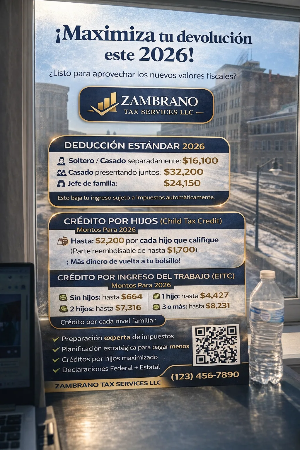 Zambrano Tax Services | Asesoría y Preparación Profesional